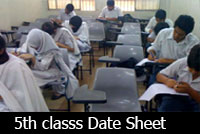 5th-class-date-sheet