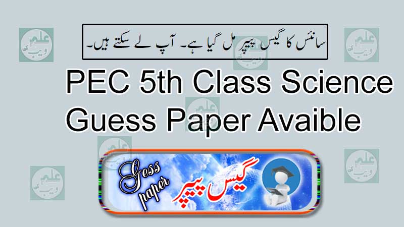 5th-class-Science-guess-paper