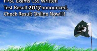 CSS Test Result 2017