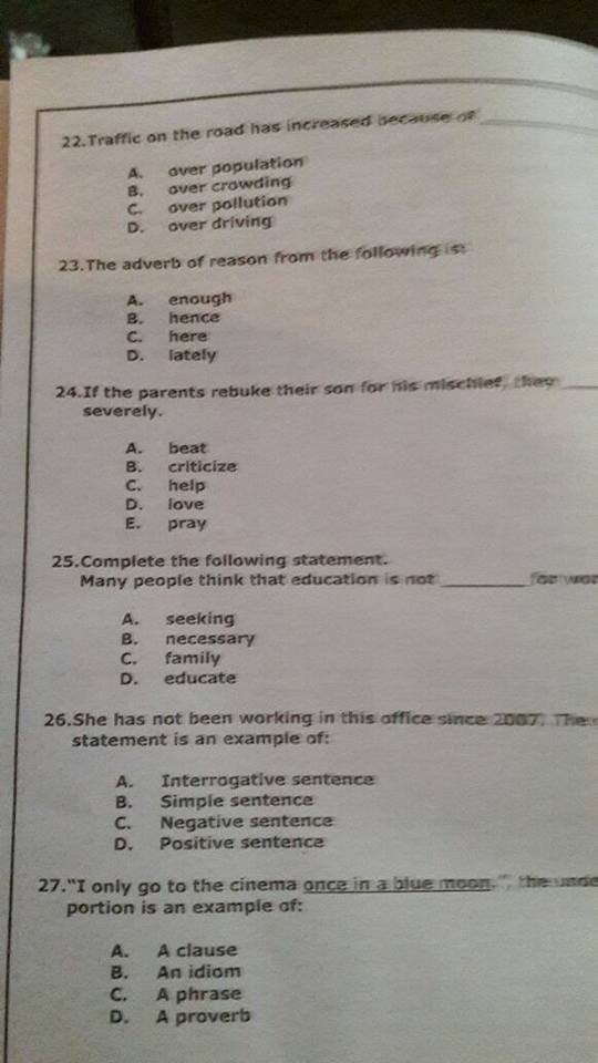 nts pet educator test past paper 2